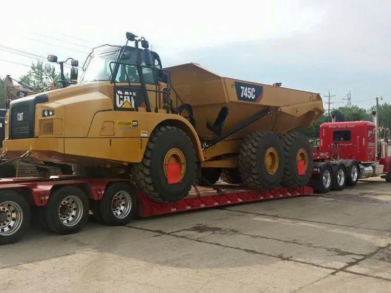 Detroit heavy equipment transport