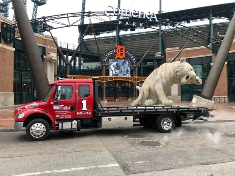 Detroit flatbed towing